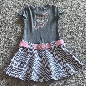 4t Owl dress